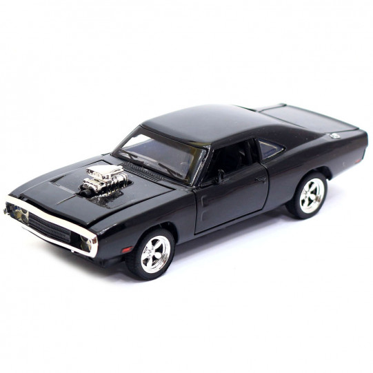 Машинка игровая АвтоЕксерт «1970 Dodge Charger RT» Черный 18 (LF-11230)