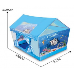 Детская игровая палатка домик «Подводный мир» 100 х 70 х 110 см (8022AN)