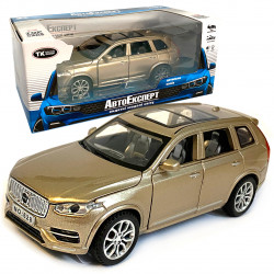 Машинка игровая Volvo XC90 «АвтоЕксперт» джип Вольво металл бронза звук свет 15*6*6 см (35585W)