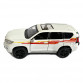 Машинка металева Toyota Land Cruiser Prado «AutoExpert» Тойота джип білий, звук, світ, інерц., відкр двері, багаж, капот, 15*6*5 см (31409)