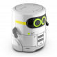 Умный робот с сенсорным управлением и обучающими карточками, интерактивный, 10x11x11, Kiddisvit, белый, AT002-01-UKR