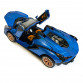 Іграшкова машинка металічна Lamborghini Sian (Ламборгіні Сіан)  АвтоЕксперт", синя, світло, звук, інерція, відкр двері, багажник, капот, 16*6*4см, ТК-11107