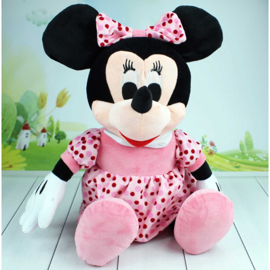 М'яка іграшка Disney «Міні Маус»  в рожевому- 60 см, Копиця, Мишка 3Д, 60 см, 00284-31