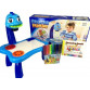 Проектор дитячий для малювання синій зі столиком,  слайди, блокнот, фломастери 27х20х34 см (YM6886-1)