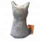Мягкая игрушка сувенир, подушка котик Соня  29*19 см. (00278-6)