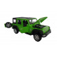 Іграшкова машинка металева джип "Jeep wrangler rubicon", Автопром, зелений 6*15*6 (6616)