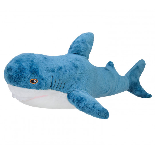 Мягкая игрушка Акула 60см, синий, плюш (C27717)