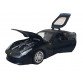 Іграшкова машинка металева Ferrari F12 Berlinetta АвтоЕксперт Феррари, чорна, звук, світло,  інерція, відкр. двері, капот, багажник, 15*7*6 см (95750)