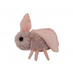 Мягкая игрушка моль Молли «Копиця» мех искусственный розовая 16*8*30 см (00289)