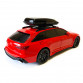Машинка металева дитяча Audi RS6 ауді, червона, Автоексперт, світло, інерція, відкриваються двері, багажник, капот, 1:24, 21*8*8см (GT - 05963)