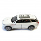Машинка металева дитяча електромобіль Hongqi E-HS9, білий, Автоексперт, 1:24, світло, інерція, відкриваються двері, багажник, капот, 21*8*7см (GT - 01816)