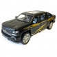 Машинка металева дитяча Chevrolet V8 Шевроле, чорний, Автоексперт, 1:32, світло, інерція, відкриваються двері, багажник, капот, 17,5*5*6см (TК - 32293)
