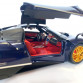 Машинка металева іграшкова Pagani huayra Roadster, Авто Експерт, 1:24, синя, світло, звук, інерція, відкр. двері, 21*5,5*9см. (GT-01557)