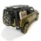 Машинка металева Land Rover Defender AutoExpert зелена, 1:24, Автоексперт, звук,світло,інерція, відкр двері,багажник,капот (GT-1008/0716)