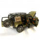 Машинка металева Land Rover Defender AutoExpert зелена, 1:24, Автоексперт, звук,світло,інерція, відкр двері,багажник,капот (GT-1008/0716)