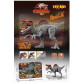 Іграшковий динозавр сірий, пластик, звук, підсвічування, рухливі кінцівки, 13*38*18см (NY082-A)