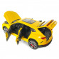 Машинка металева Lamborghini Urus, Ламборгіні Урус, Автоексперт, жовта, 1:24,метал, звук,світло,інерція,рухомі елементи, 21*6*8см (GT-06441)