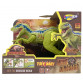 Іграшковий динозавр зелений, пластик, звук, підсвічування, рухливі кінцівки, 10*27*11см (NY085-A)