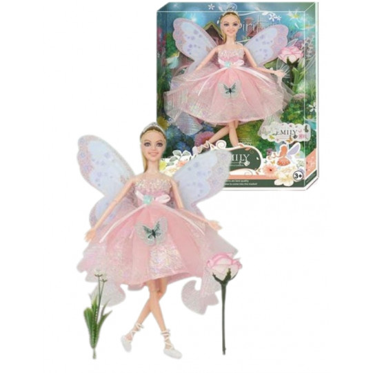 Кукла Emily "Фея" принцесса с аксессуарами 30 см(QJ133)