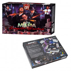 Настільна розважальна гра Мафія "MAFIA. Gangster Business. Premium" Danko Toys, 40*30*5см (MAF-03-01U)