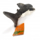 М'яка іграшка Копиця «Акула Брюс 01/3», сіра, мікроплюш, Україна 37см (25015-3)