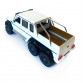 Іграшкова машинка металева WELLY 1:24 MERCEDES-BENZ G63 AMG 6X6, біла, 23.5*8*8.5см (24061W)