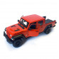 Іграшкова машинка металева WELLY 1:27, 2007 JEEP GLADIATOR, червоний, 19.5*6.5*6.5 см (24103W)