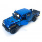 Іграшкова машинка металева WELLY 1:27, 2007 JEEP GLADIATOR, синій, 19.5*6.5*6.5 см (24103W)