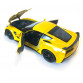 Іграшкова машинка металева WELLY 1:24 CHEVROLET COREVETTE Z06, жовтий, 19*8*5,5 см(24085W)