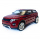 Іграшкова машинка металева WELLY 1:24 RANGE ROVER EVOQUE, рендж ровер, відкр.двері, капот,червоний, 17.5*7.5*6.5 см, (24021W)