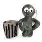 М`яка іграшка сірий райдужний друг Роблокс Roblox зі смітника, корзини, rainbow friends, 29*6*19см  (M15184)