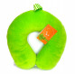 Мягкая игрушка подушка-подголовник Ам-ням детская, Сонька, зеленая, Копиця, 35см, (00295-94)
