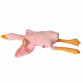М`яка іграшка Гусак, Гуска, Гусь рожевий, плюш, 95 см, Копиця, Україна (00276-98)