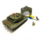Танк "M1 Abrams" на радиоуправлении "TK Group", гусеничный ход, свет, звук, аккум. 4,8 V, пульт 2,4 G, в кор 38*15*21см (41963)