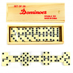 Логічна гра Доміно, 28 елементів, в коробці 18*6*4см (C60436)
