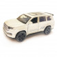 Іграшкова машинка металева Toyota Land Cruiser, тойота ленд крузер, білий, відкр.двері, багажник, 1:36, 12*5*4,4см (AP74143)