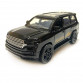 Іграшкова машинка металева Toyota Land Cruiser, тойота ленд крузер, чорний, відкр.двері, багажник, 1:36, 12*5*4,5см (AP74143)