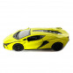 Іграшкова машинка металева Lamborghini Sian, Ламборгіні сіан, зелена, відкр двері, інерція, 1:42, 6*12*3см (250346U) 