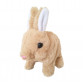 Мягкая игрушка интерактивная Кролик 17 см, в наборе морковка, миска (RA004-1/2/3)