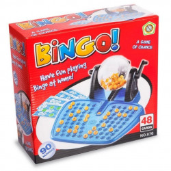Настільна гра Bingo (бінго, лото) картки 48 шт, кульки 90 шт, фішки (874-886-887)