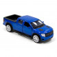 Игрушечная машинка металлическая FORD F-150 SVT Raptor, форд раптор, синяя, откр двери, инерция, 11*4*4см (250263)