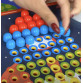 Мозаїка дитяча, 4FUN Game Club, 46 великих елементів, 12 картинок-шаблонів, кор 28*26*5см (97347)