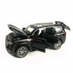 Игрушечная машинка металлическая Toyota Land Cruiser 300, тойота ленд крузер, черный, звук, свет, инерция, откр двери, багажник, капот, 1:32, 15*7*6см (ТК-18010/21497)
