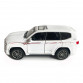 Іграшкова машинка металева Toyota Land Cruiser 300, тойота ленд крузер, білий, звук, світло, інерція, відкр двері, багажник, капот, 1:32, 15*7*6см (ТК-18010) 