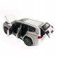 Іграшкова машинка металева Toyota Land Cruiser 300, тойота ленд крузер, білий, звук, світло, інерція, відкр двері, багажник, капот, 1:32, 15*7*6см (ТК-18010) 