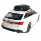Іграшкова машинка металева Audi RS6, ауді, біла, звук, світло, відкр двері, багажник, капот, Автоексперт, 1:32, 15*7*5см (ТК-10206) 