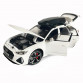 Іграшкова машинка металева Audi RS6, ауді, біла, звук, світло, відкр двері, багажник, капот, Автоексперт, 1:32, 15*7*5см (ТК-10206) 