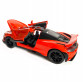 Іграшкова машинка металева McLaren 765LT, макларен, червона, звук, світло, інерція, откр двері, капот, Автоексперт, 1:32,14*8*4см (ТК-15808) 