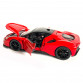 Іграшкова машинка металева Ferrari, Феррарі червона, звук, світло, інерція, откр двері, капот, Автоексперт, 1:32,14,5*7*4см (ТК-19002) 