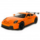 Іграшкова машинка металева Porsche 911 GT3, порше, оранджевий, звук, світло, інерція, откр двері, капот, Автоексперт, 1:32,15*7*4,5см (ТК-17610) 